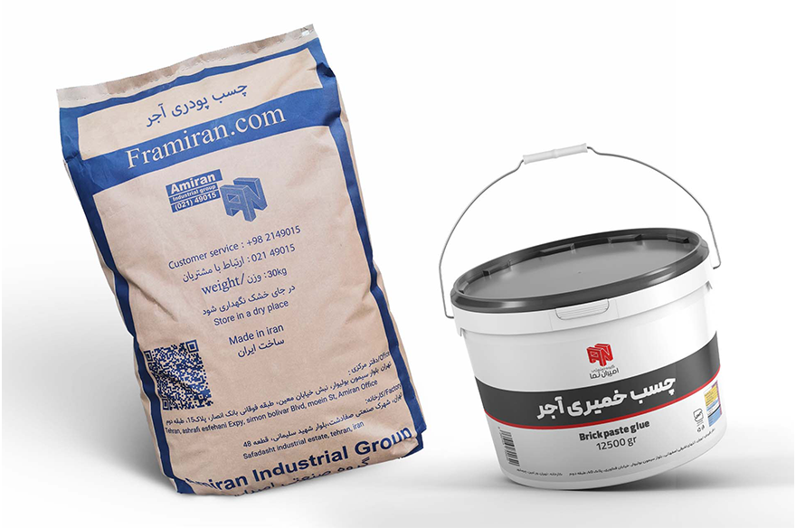 چسب آجر نما در انواع پودری و خمیری